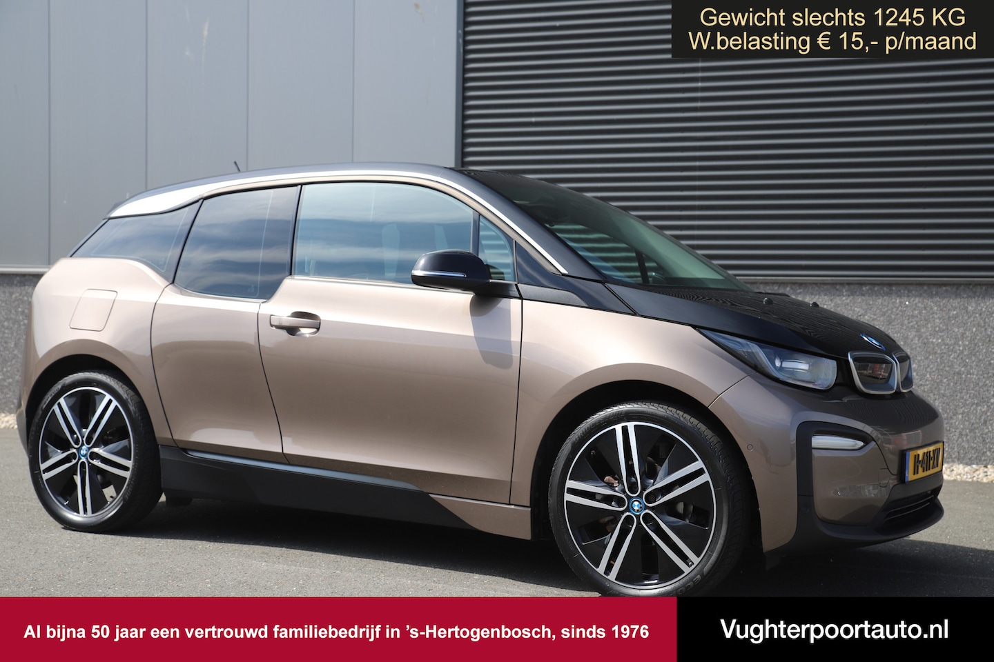 BMW i3 - Executive Edition 120Ah 42 kWh/*Bronze&Chester leder*/Camera/W-pomp/3-fase - AutoWereld.nl