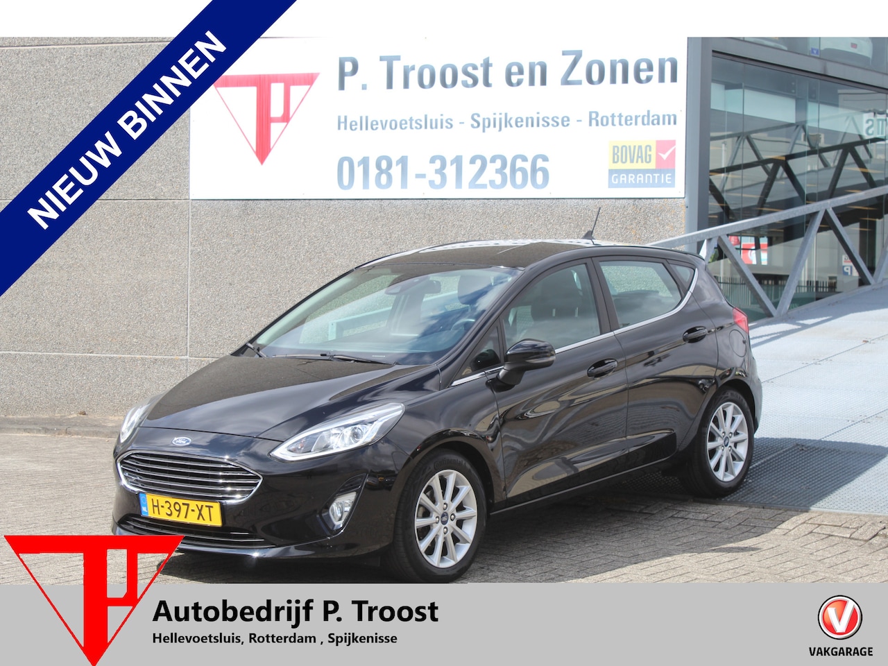 Ford Fiesta - 1.0 EcoBoost Titanium Climate control/Cruise control/Apple carplay/Lane assist/Parkeersens - AutoWereld.nl