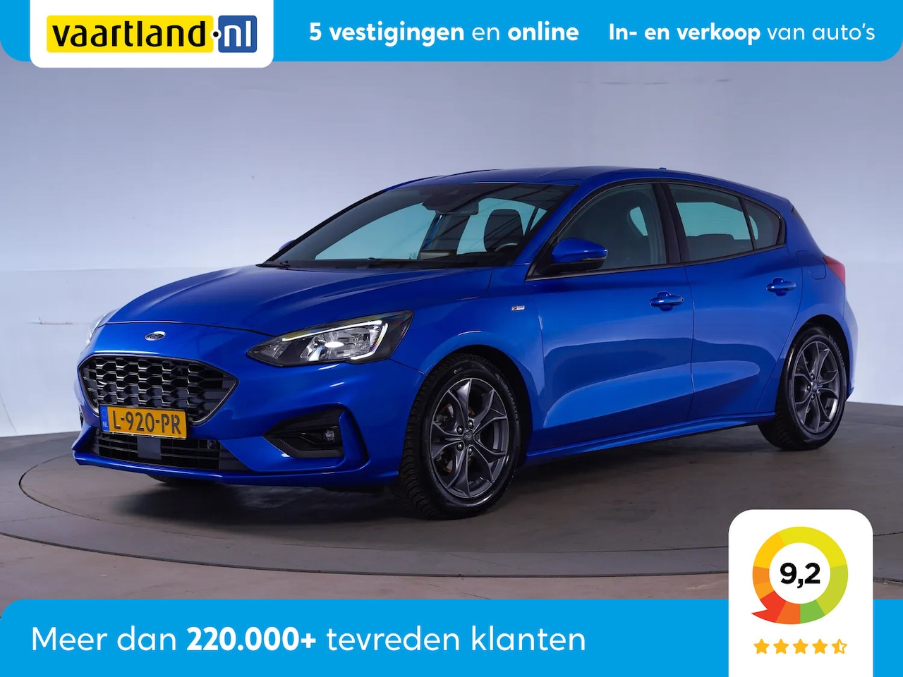 Ford Focus - 1.0 EcoBoost ST Line Business [ CarPlay Sensoren adapt. cruise control ] - AutoWereld.nl