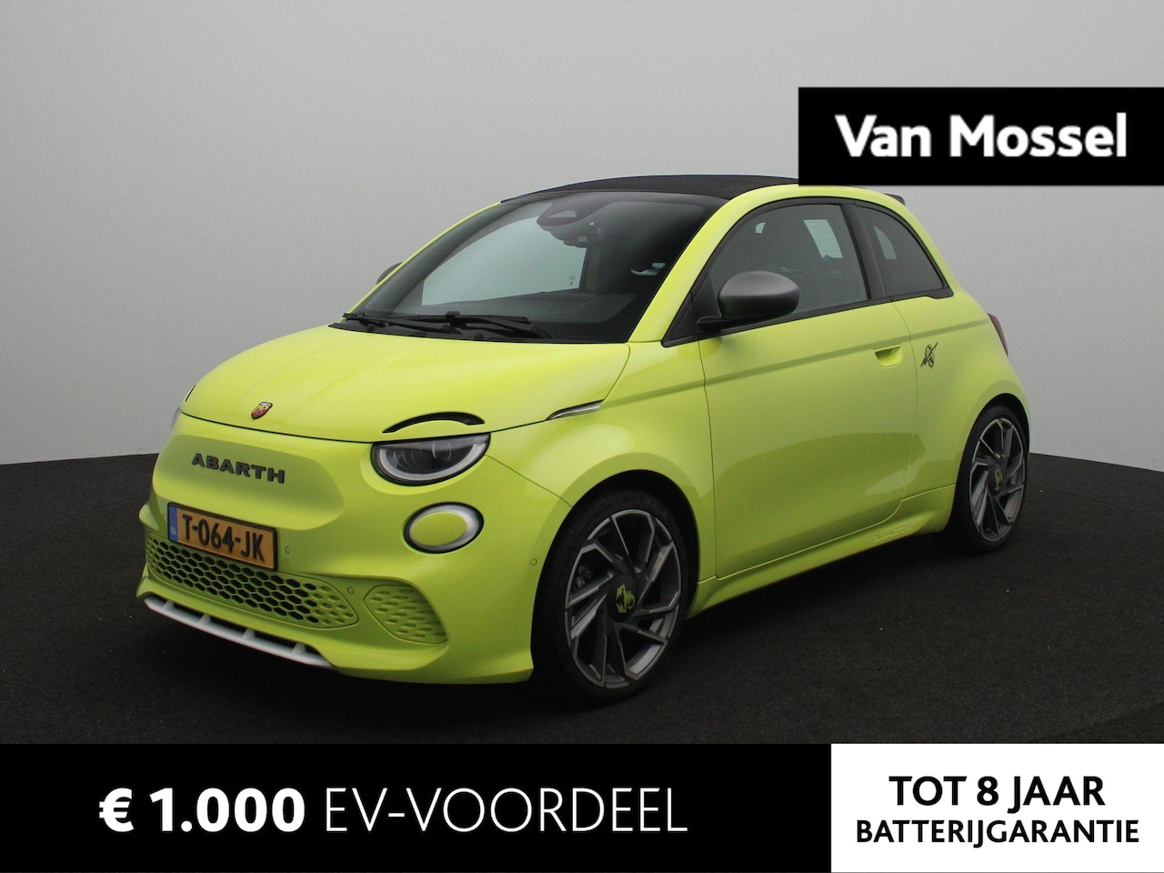 Abarth 500 - 500C Abarth Scorpionissima 42 kWh | Alcantara Sportstoelen | Cabrio | Camera - AutoWereld.nl