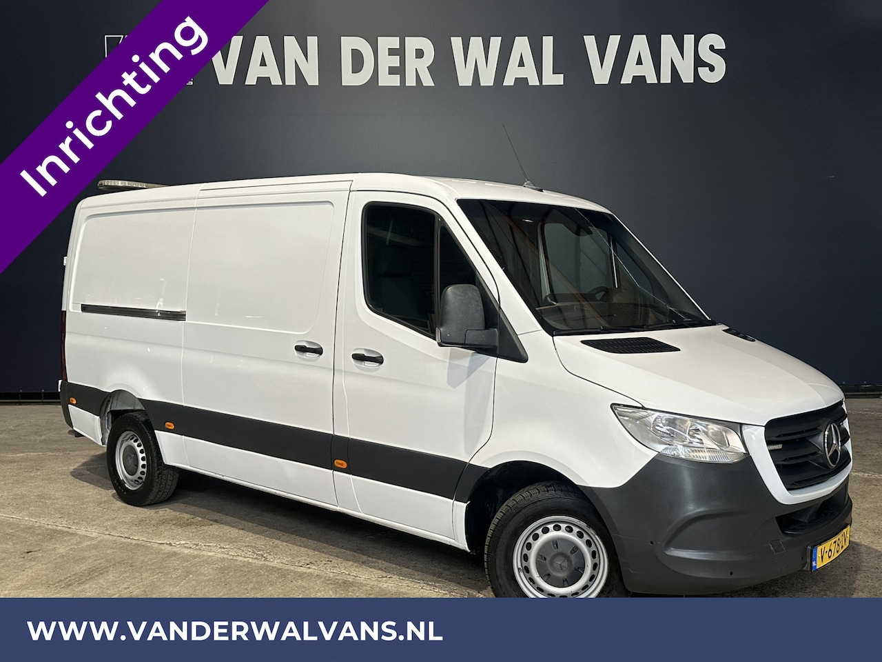 Mercedes-Benz Sprinter - 316 CDI 164pk 3500kg Trekhaak L2H1 Inrichting Euro6 Airco | Camera | Apple Carplay | Andro - AutoWereld.nl