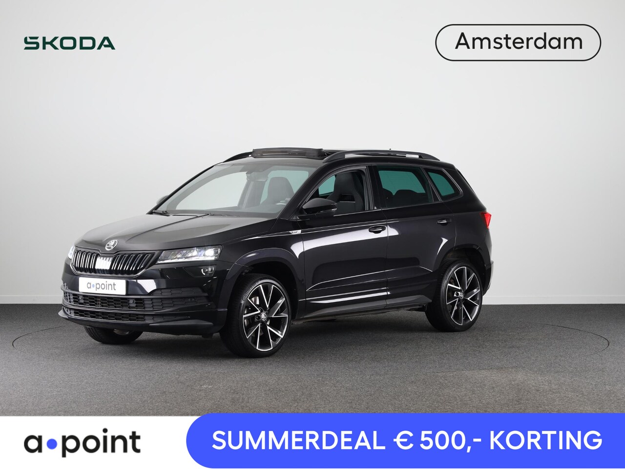 Skoda Karoq - 1.5 TSI ACT Sportline Business 150pk DSG | Panoramadak | 19 inch Lichtmetalen velgen | Nav - AutoWereld.nl