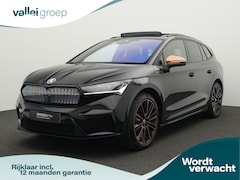 Skoda Enyaq iV - 80 204 pk Founders Edition Black | Warmtepomp | Panoramadak | Leder | Privacy glas | 21 in
