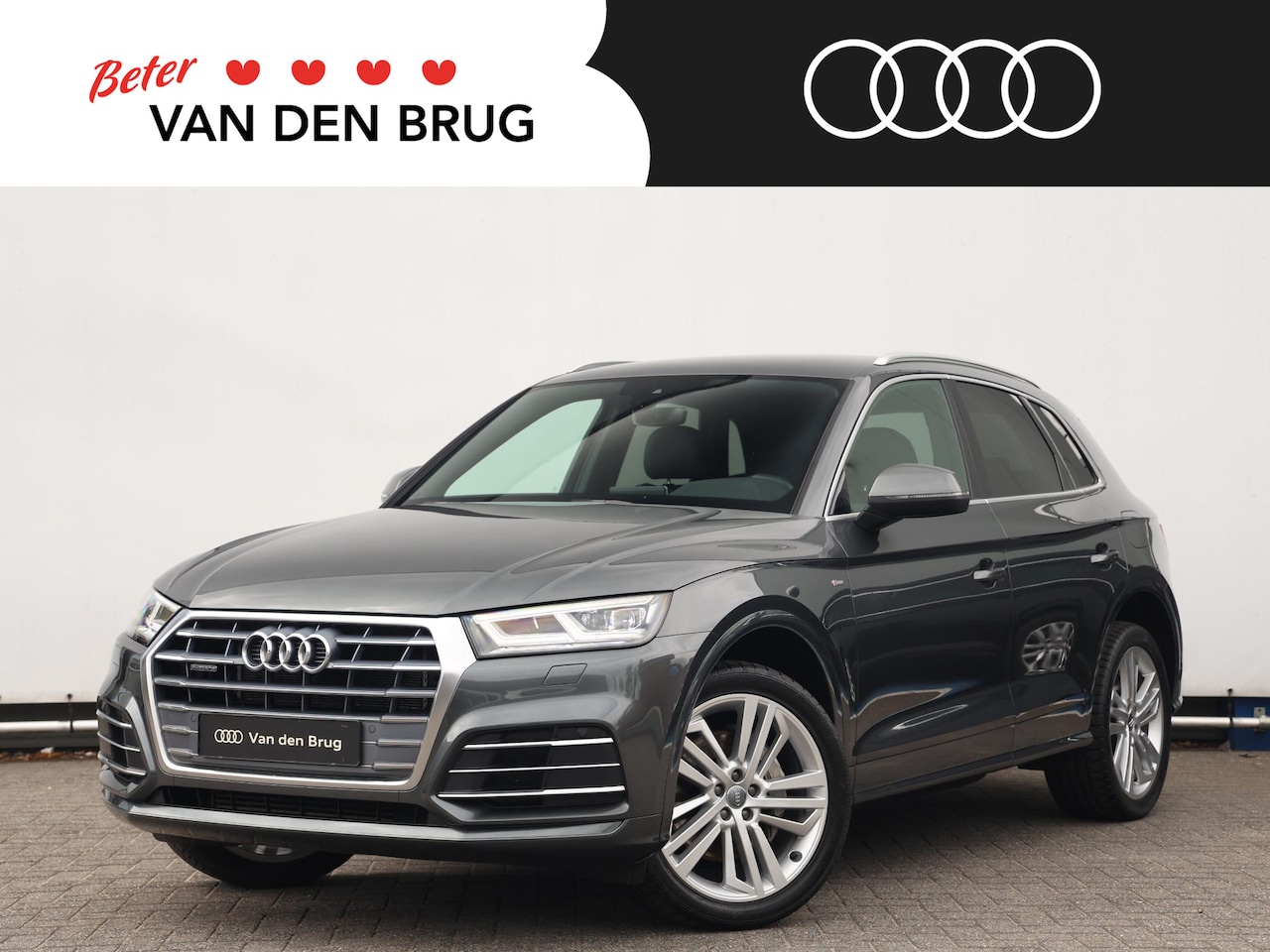 Audi Q5 - 50 TFSI e quattro S edition | Trekhaak | Elektrisch verst. voorstoelen | Middenarmsteun v+ - AutoWereld.nl