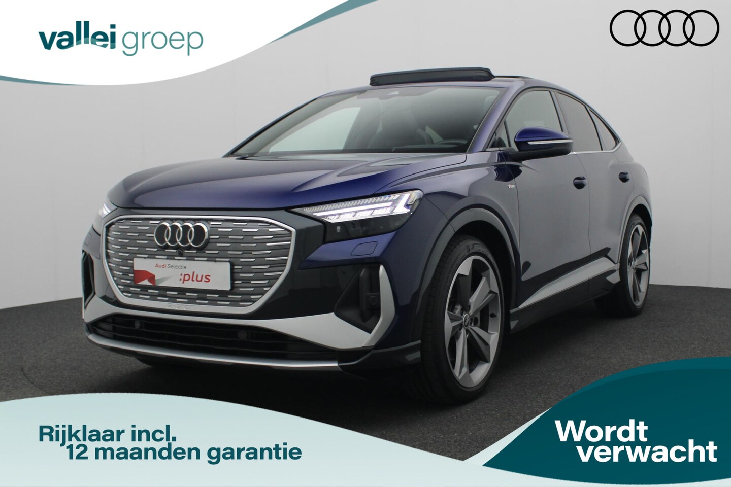 Audi Q4 Sportback e-tron - 40 S edition 77 kWh 204 pk | Panoramadak | Leder fijnnappa | Head-up display | Sonos | - AutoWereld.nl