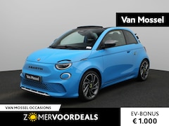 Fiat 500 C - Abarth Scorpionissima Cabriolet 42 kWh | Apple Carplay/Android Auto | Stoelverwarming | Hi