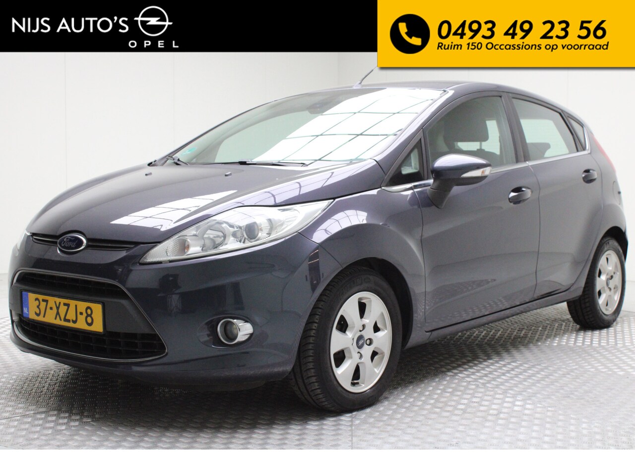 Ford Fiesta - 1.6 TDCi ECOnetic Titanium | climate control | cruise control | pdc achter | bluetooth | r - AutoWereld.nl