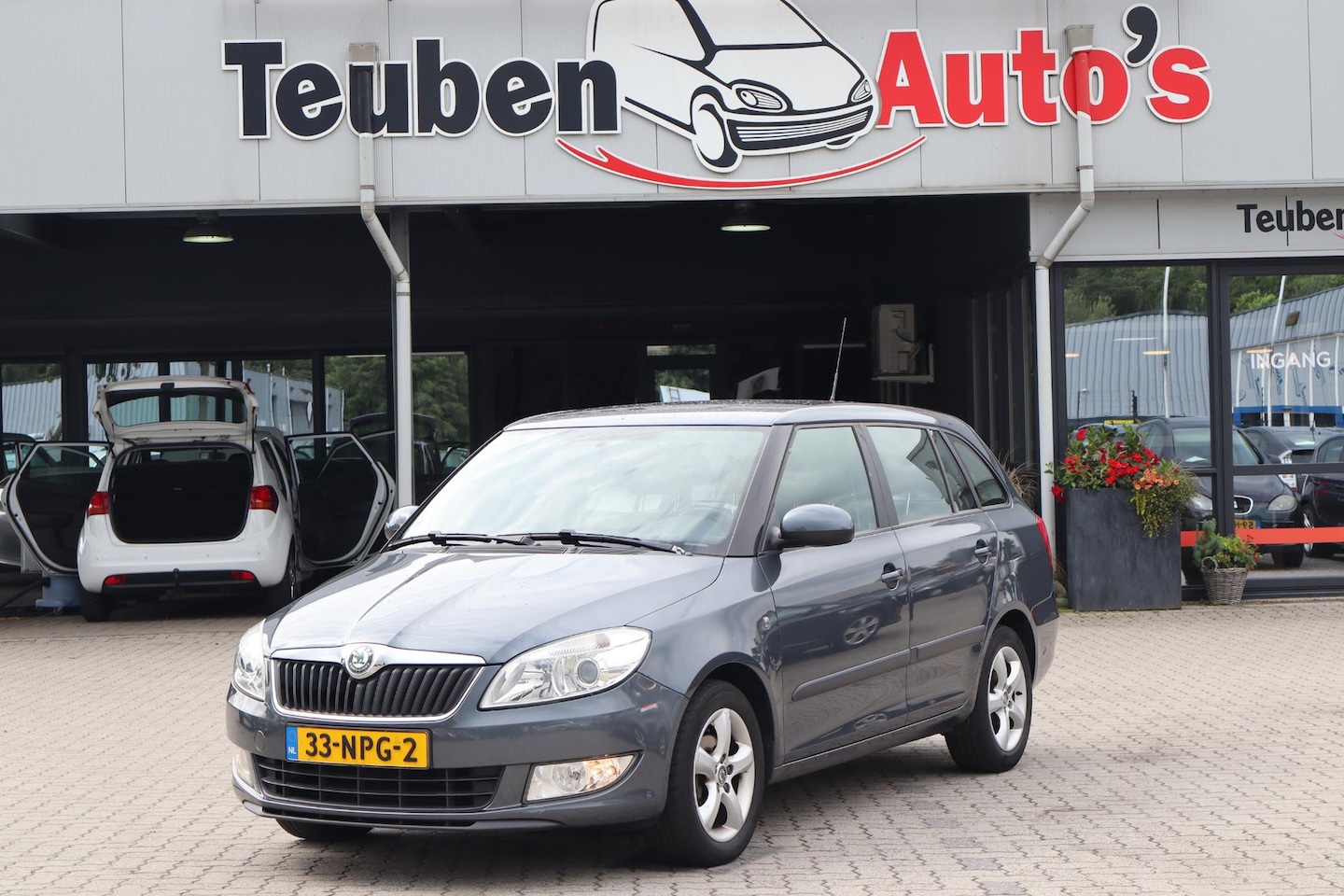 Skoda Fabia Combi - 1.2 TDI Greenline Climate control, Radio cd speler, Lichtmetalen wielen, Cruise control - AutoWereld.nl