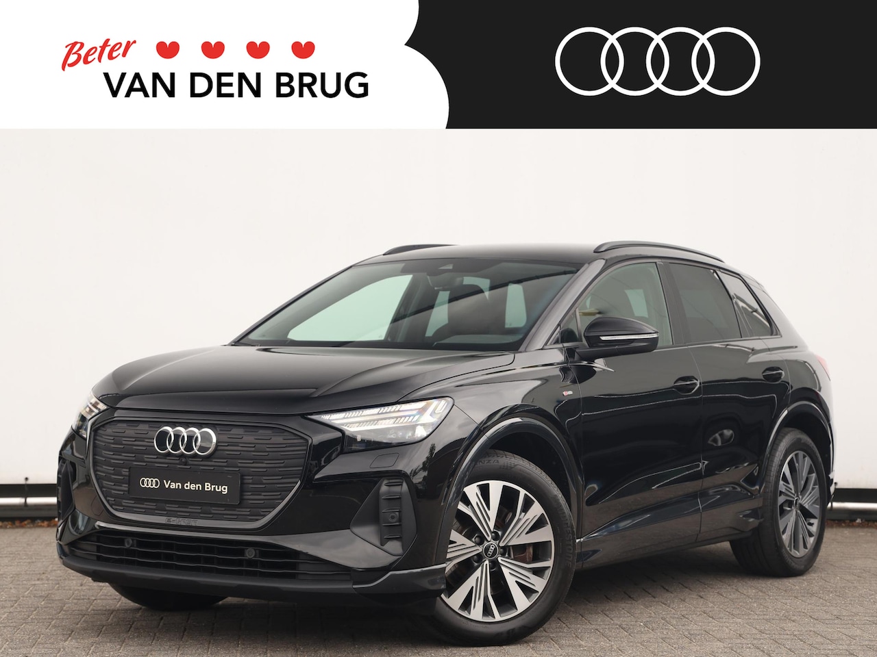 Audi Q4 e-tron - 40 Launch edition Advanced Plus 77 kWh | Matrix LED koplampen | Donker getinte ramen achte - AutoWereld.nl