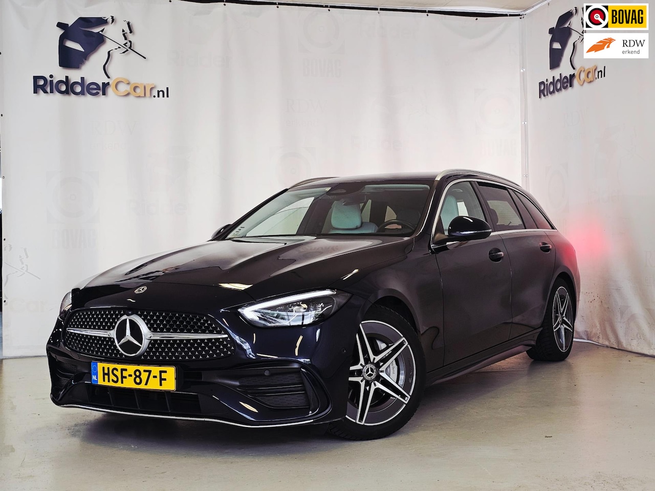 Mercedes-Benz C-klasse Estate - 200 AMG Line|GARANTIE|FACELIFT|LED|CARBON|ELEK STOELEN|PARK CAM|SFEER - AutoWereld.nl