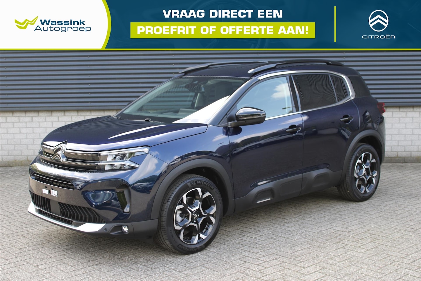 Citroën C5 Aircross - 1.2 Hybrid 145pk e-DCS6 Max | Dodehoek detectie | Cruise control | Climate control | parke - AutoWereld.nl