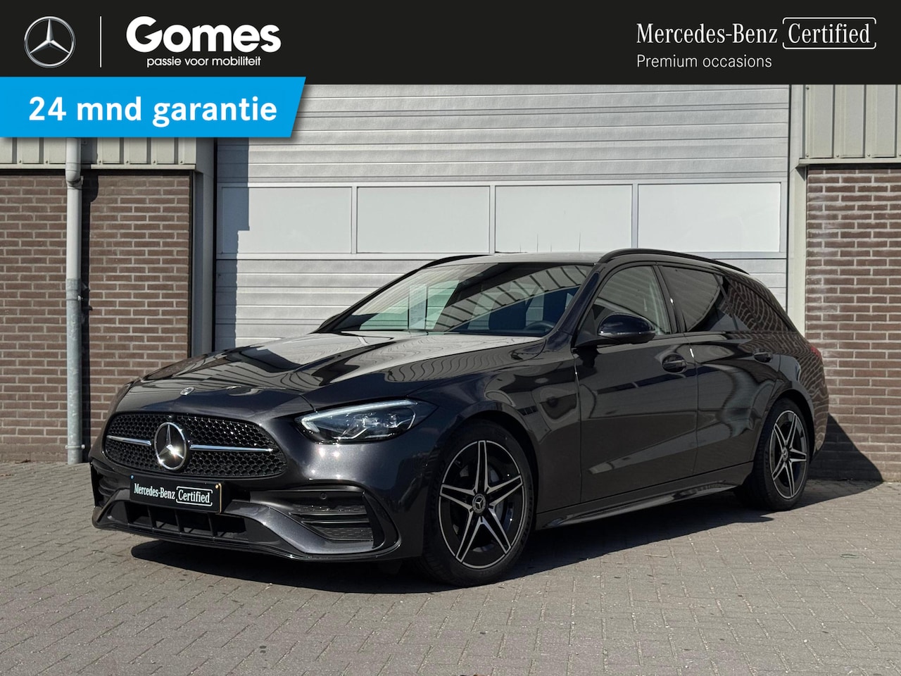 Mercedes-Benz C-klasse Estate - 180 AMG Line | Nightpakket | Panoramadak | Achteruitrijcamera | Memorystoelen verwarmd | S - AutoWereld.nl