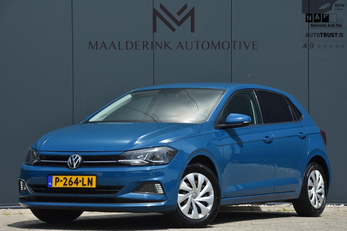 Volkswagen Polo - 1.0 TSI 95pk Comfortline. Dakschade. Navi, Stoelverwarming, Parkeernsoren - AutoWereld.nl