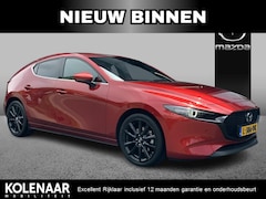 Mazda 3 - 3 2.0 e-SkyActiv-X M Hybrid 186 Luxury Lederen interieur/18inch LMV/100% Dealer onderhoude