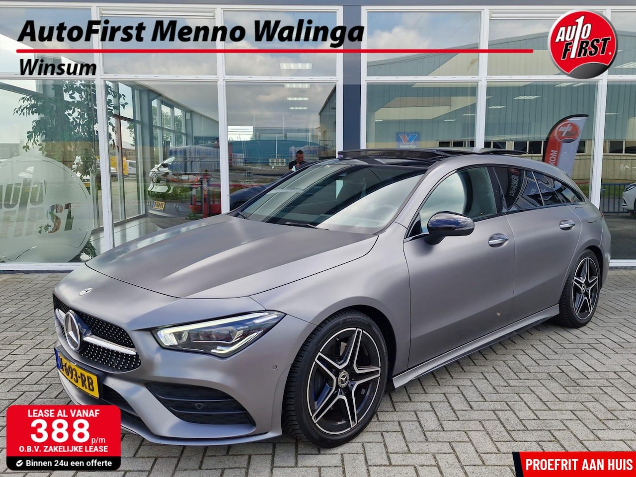 Mercedes-Benz CLA-klasse Shooting Brake - 200 Business Solution AMG | Panoramadak | - AutoWereld.nl