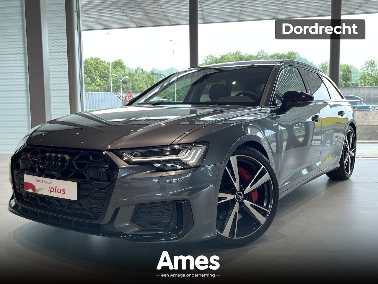 Audi A6 Avant - 55 368pk TFSI e quattro S-edition Competition Glazen panoramadak | Stoelverwarming voor en - AutoWereld.nl