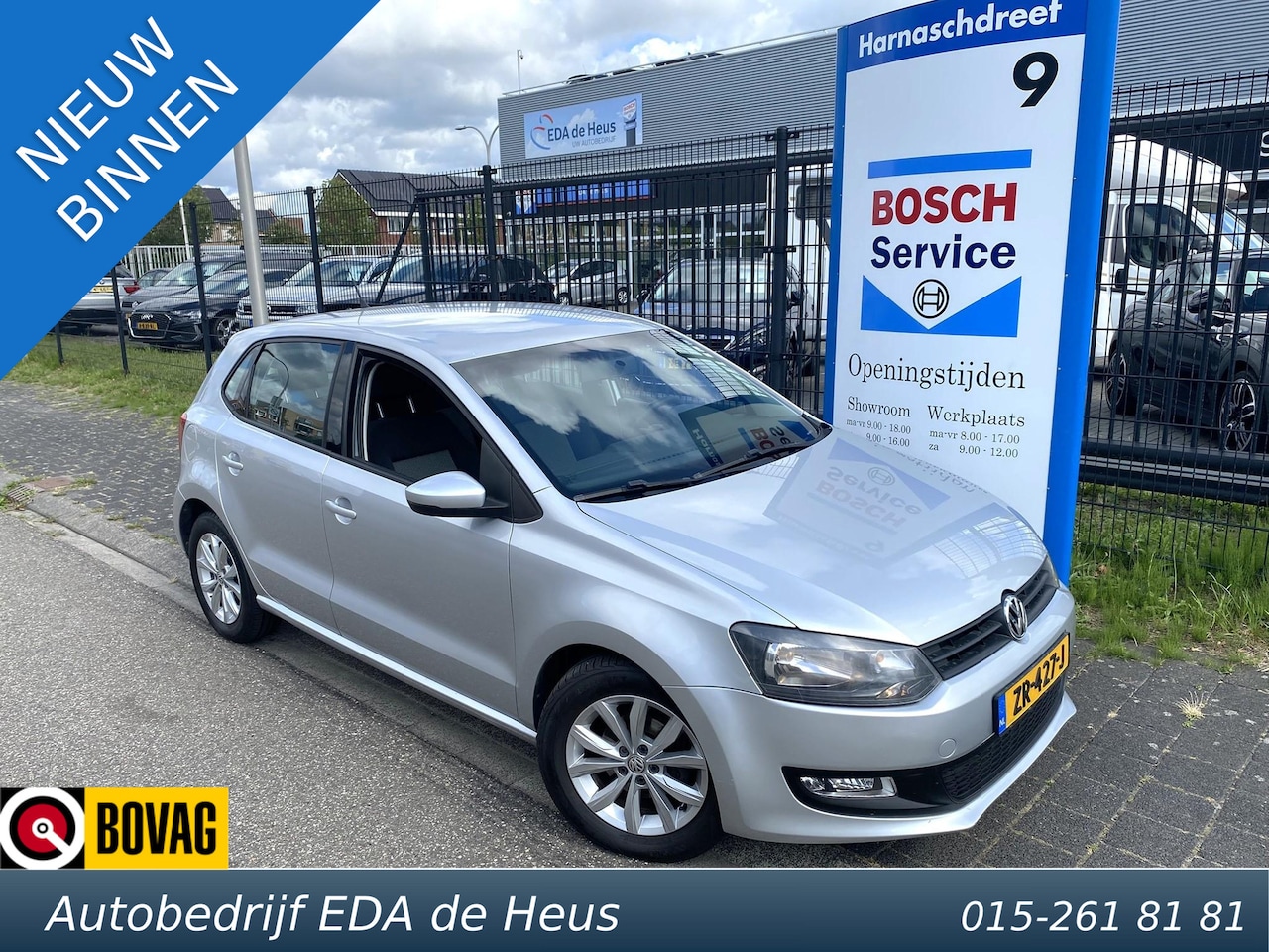 Volkswagen Polo - 1.2-12V Trendline met o.a. climatic airco, lm velgen, elektr. rmn/spg, etc. - AutoWereld.nl
