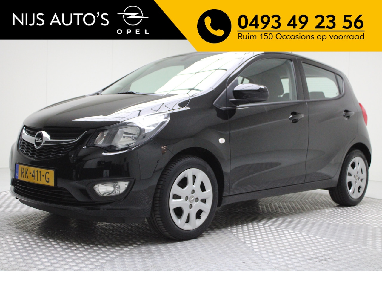 Opel Karl - 1.0 ecoFLEX Edition | airco | cruise control | bluetooth telefoon | radio cd - AutoWereld.nl