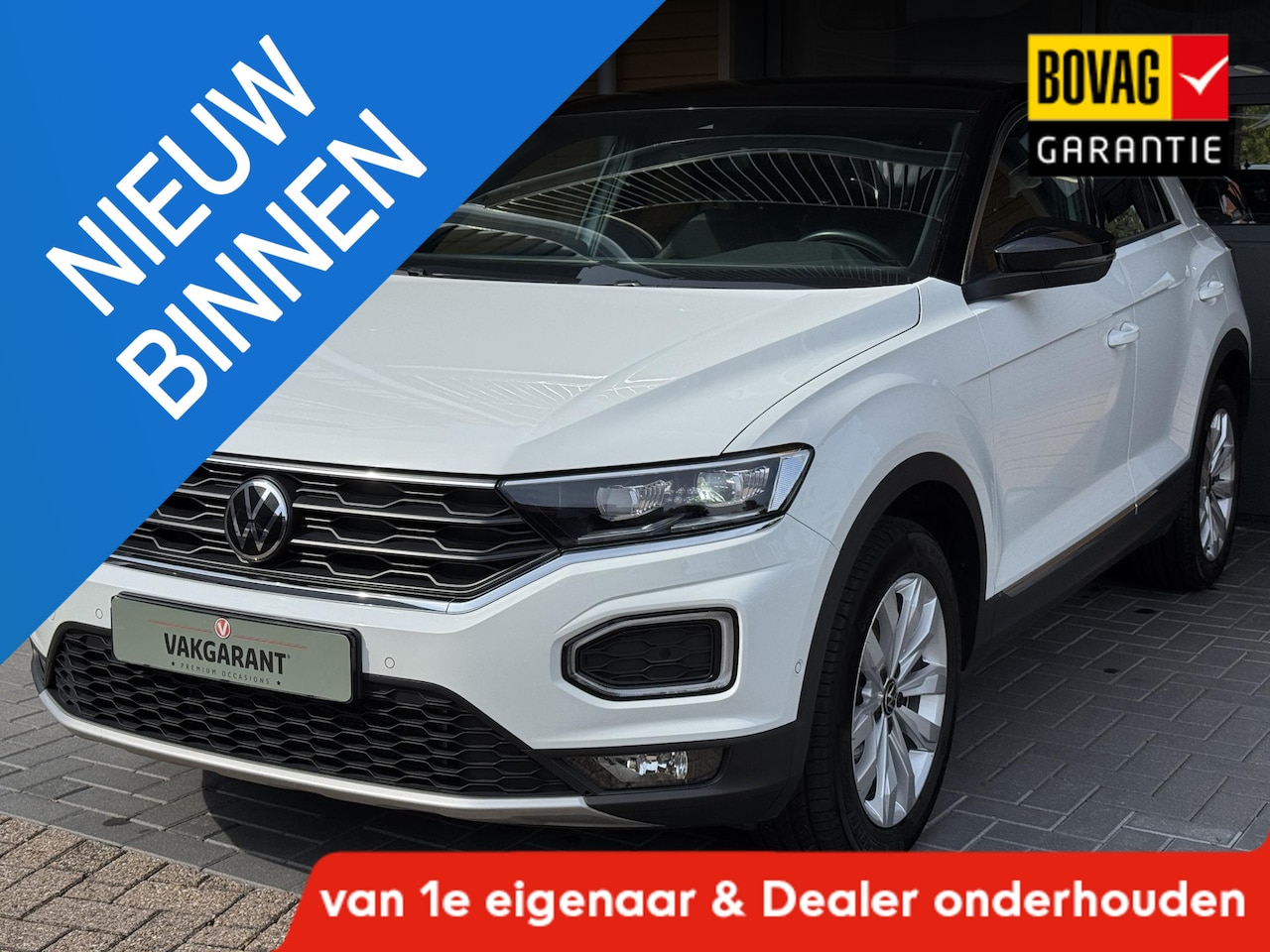 Volkswagen T-Roc - 1.5 TSI Sport 1.5 TSI Sport,Trekh,Cruise,App,Camera,Led, - AutoWereld.nl