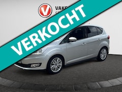 Ford C-Max - 1.5 Titanium | Clima | Navi | Cruise | Pano Dak | Afneemb. Trekh. | Half Leder | PDC Voor
