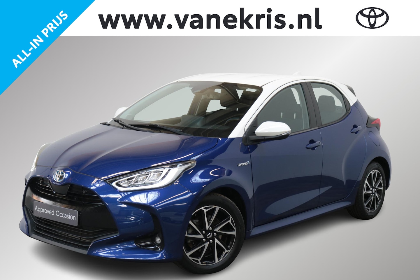 Toyota Yaris - 1.5 Hybrid Dynamic Plus, Head Up Display ,Blind Spot, Parkeersensoren - AutoWereld.nl