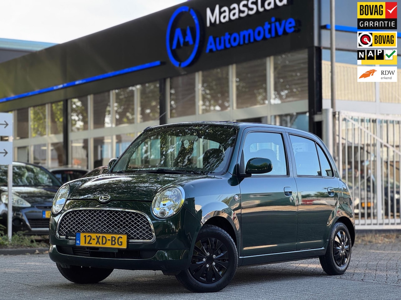 Daihatsu Trevis - 1.0 Automaat Uniek Enigste AUT in NL Topstaat British Racing Green Nieuwe APK - AutoWereld.nl