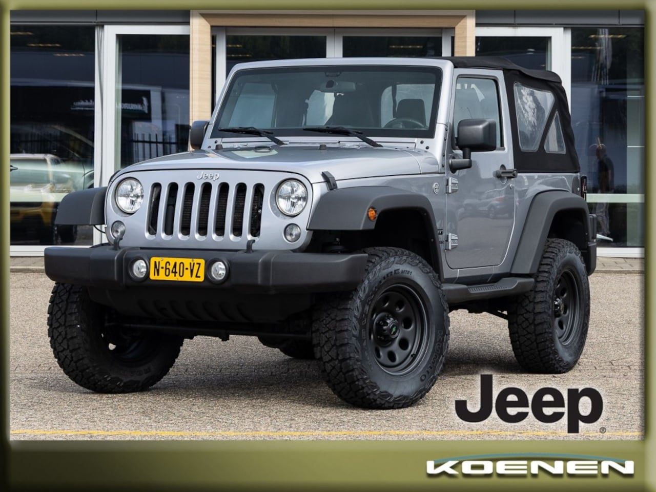 Jeep Wrangler - 3.6 V6 4WD Automaat Sport Soft Top - AutoWereld.nl