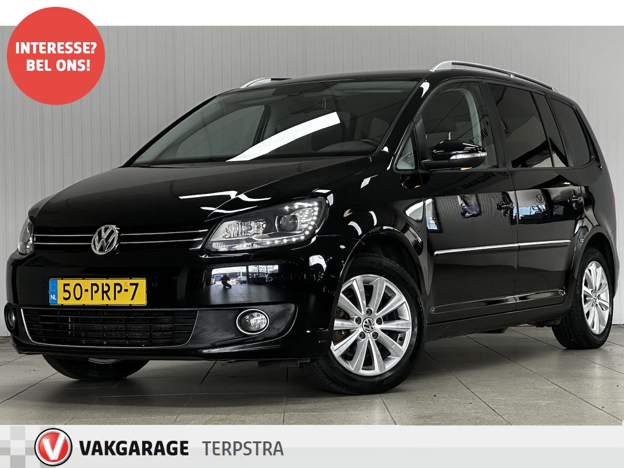 Volkswagen Touran - 1.2 TSI Highline BlueMotion/ Trekhaak/ Bi-Xenon/ Groot Navi/ Camera/ 17'' LMV/ Alcantara/ - AutoWereld.nl