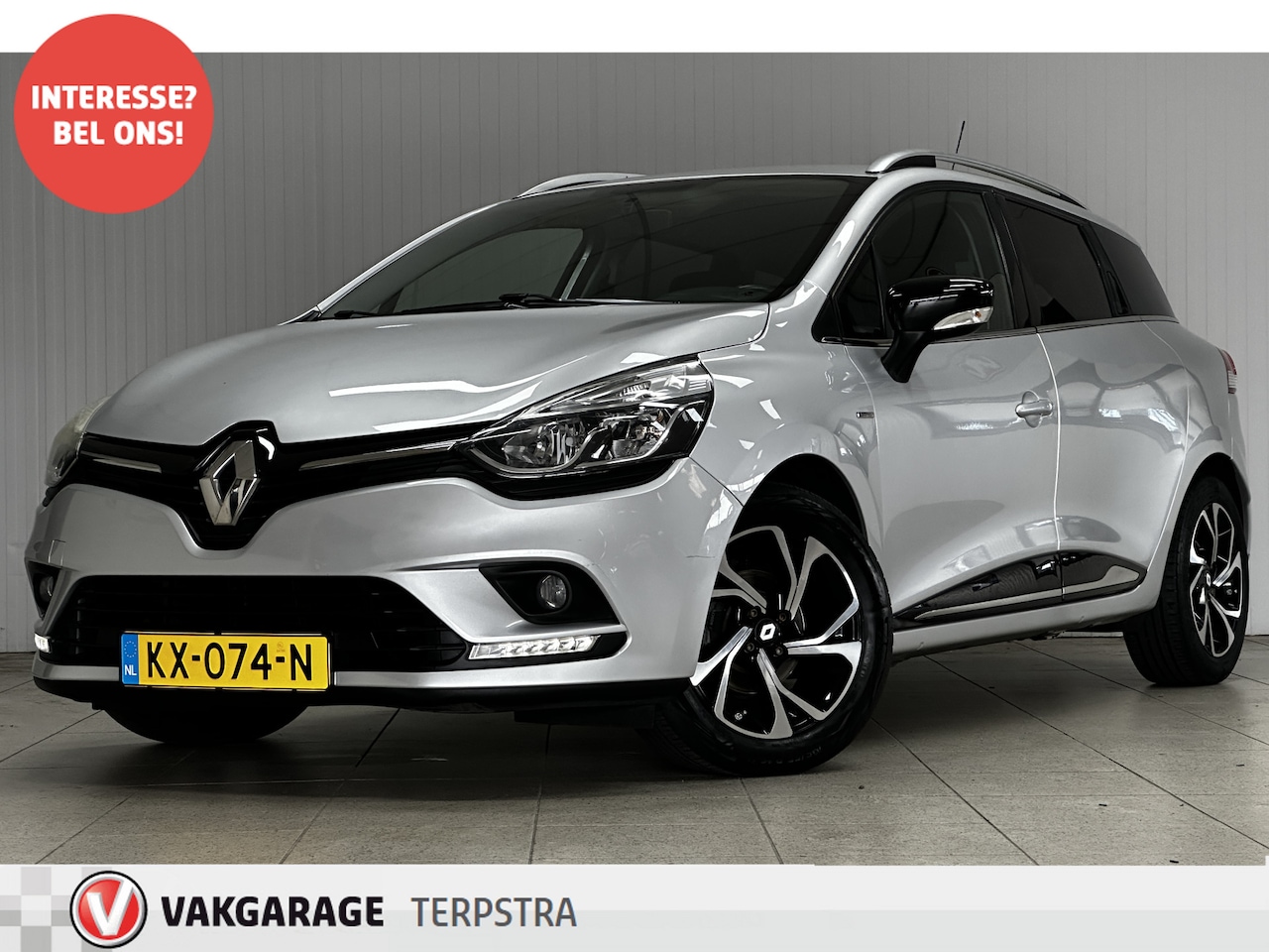 Renault Clio Estate - 0.9 TCe Limited/ Trekhaak/ 16'' LMV/ Extra getint glas/ DAB+/ Navi/ Airco/ Cruise/ Elek. p - AutoWereld.nl