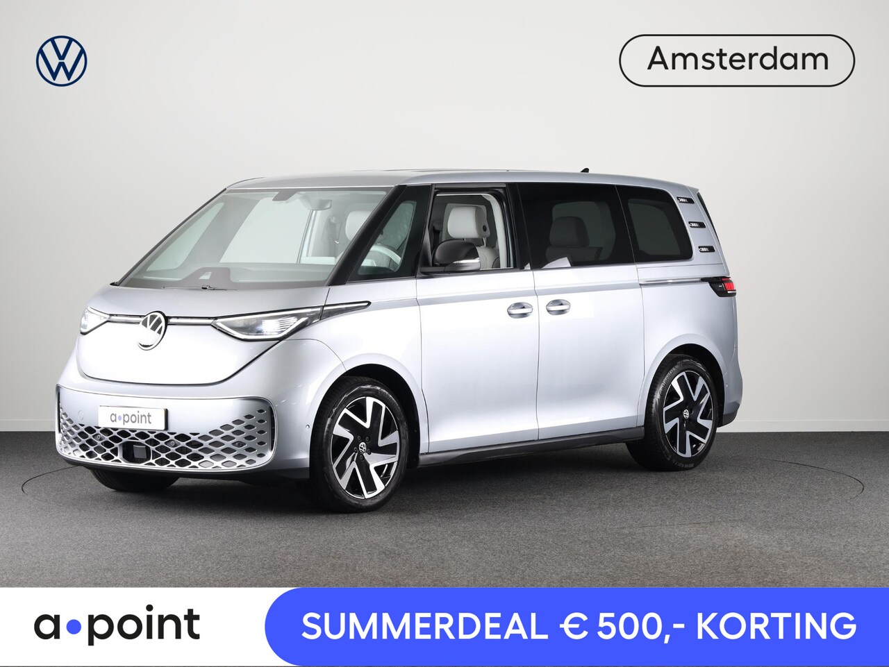 Volkswagen ID. Buzz - Pro Advantage 77 kWh Volkswagen ID. Buzz Pro Advantage 77kWh 204PK | Navigatie | 20 Inch | - AutoWereld.nl