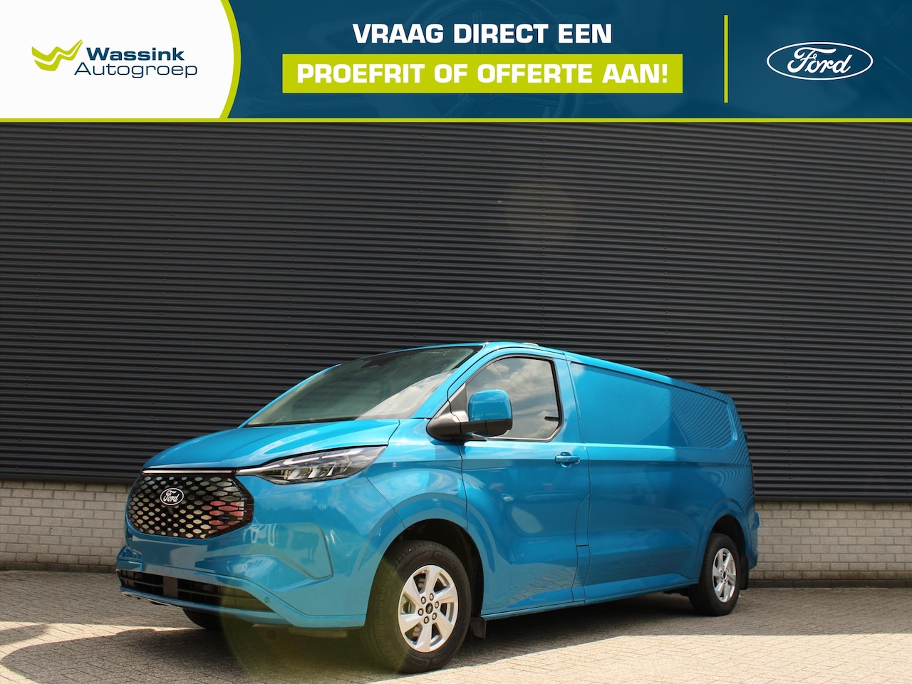 Ford Transit Custom - Limited 65kWh 218pk L2H1 320 I Trekhaak I Driver Assistance Pack Premium I Stoel- en Stuur - AutoWereld.nl