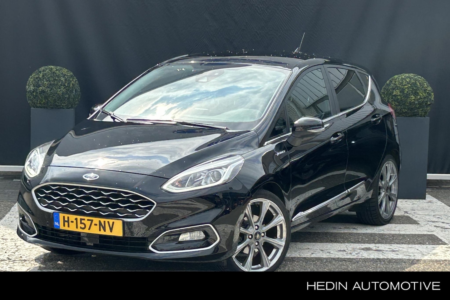 Ford Fiesta - 1.0 EcoBoost Vignale | Panoramadak | Leder bekleding |Winter Pack - AutoWereld.nl