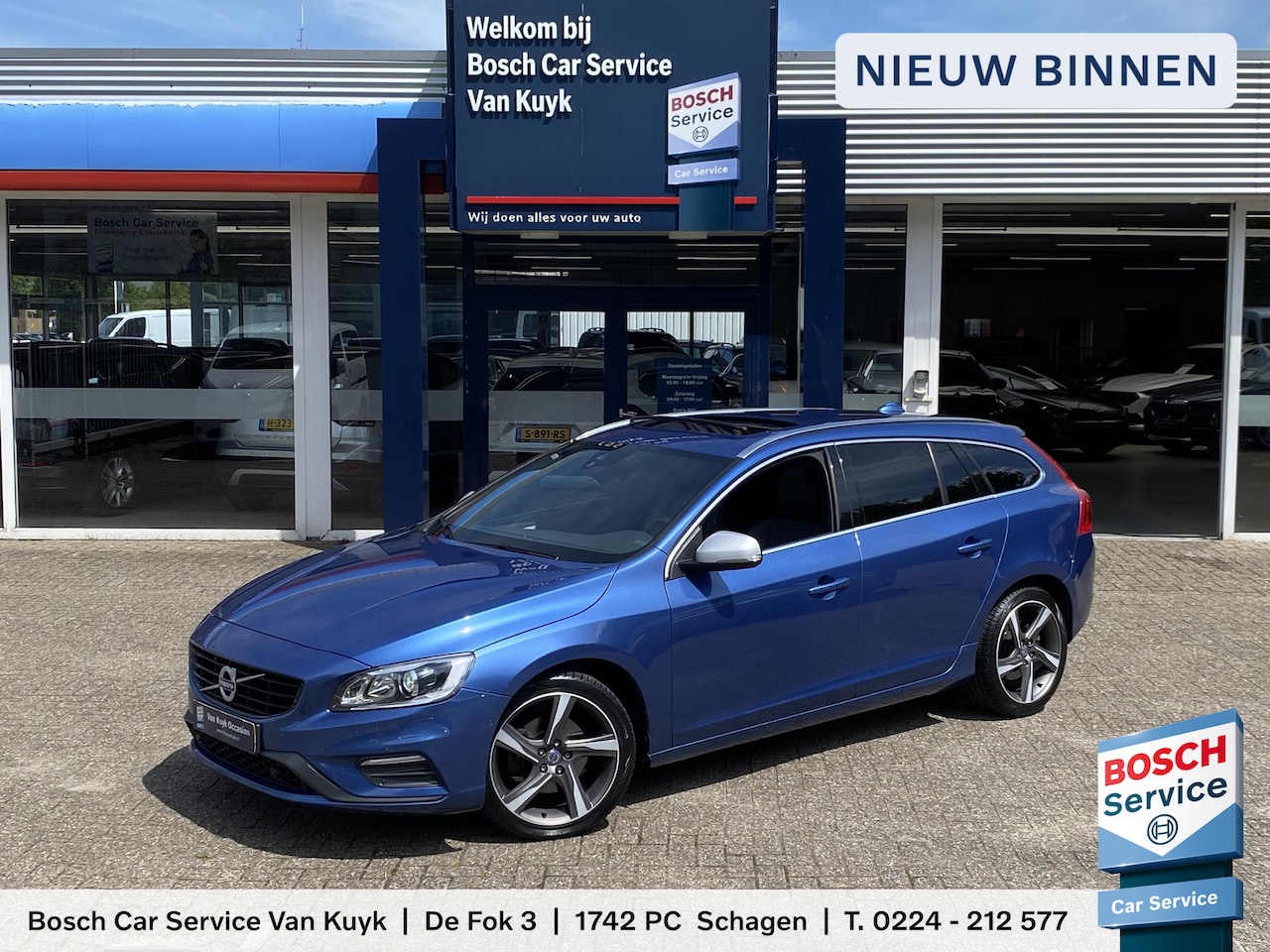 Volvo V60 - 2.0 T4 Business Sport R-Design / NL-Auto / 86.000 Km / Dealer-Onderhouden / 190 PK / Autom - AutoWereld.nl