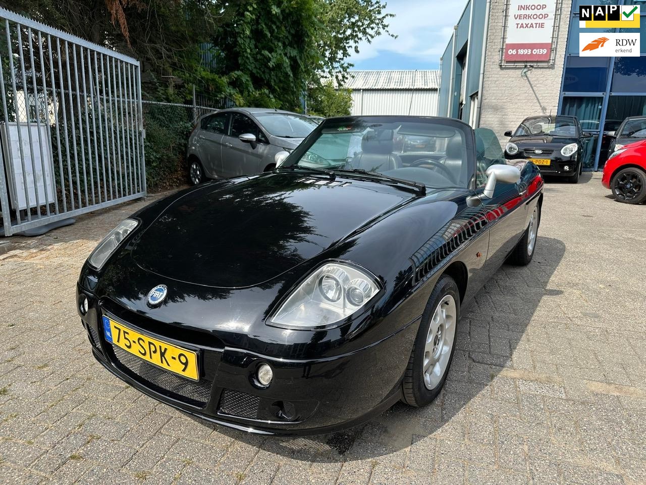 Fiat Barchetta - 1.8-16V Naxos, Facelift, Apk 04/2026, Leder - AutoWereld.nl