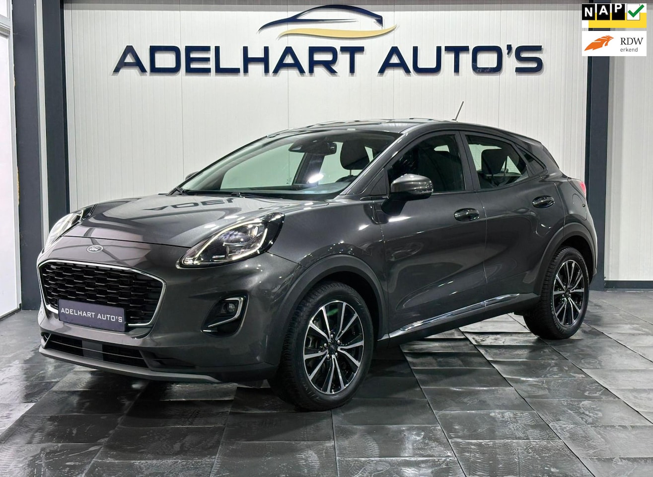 Ford Puma - 1.0 EcoBoost Hybrid Titanium Automaat / Navigatie full map / Camera / Cruise control / etc - AutoWereld.nl