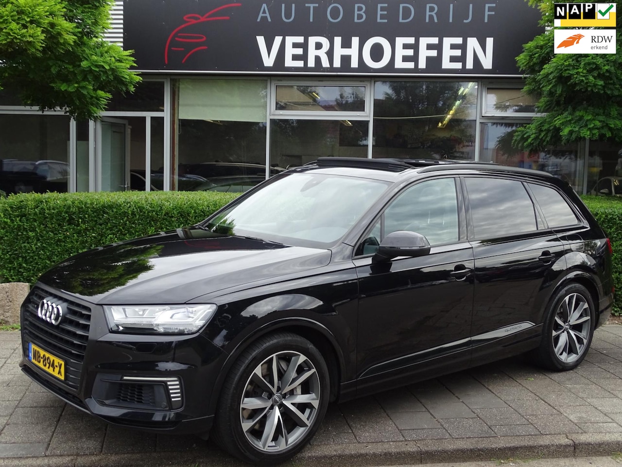 Audi Q7 - 3.0 TDI e-tron quattro Sport - PANORAMADAK - LUCHTVERING - ORG NL - TREKHAAK - STOEL VERW - AutoWereld.nl
