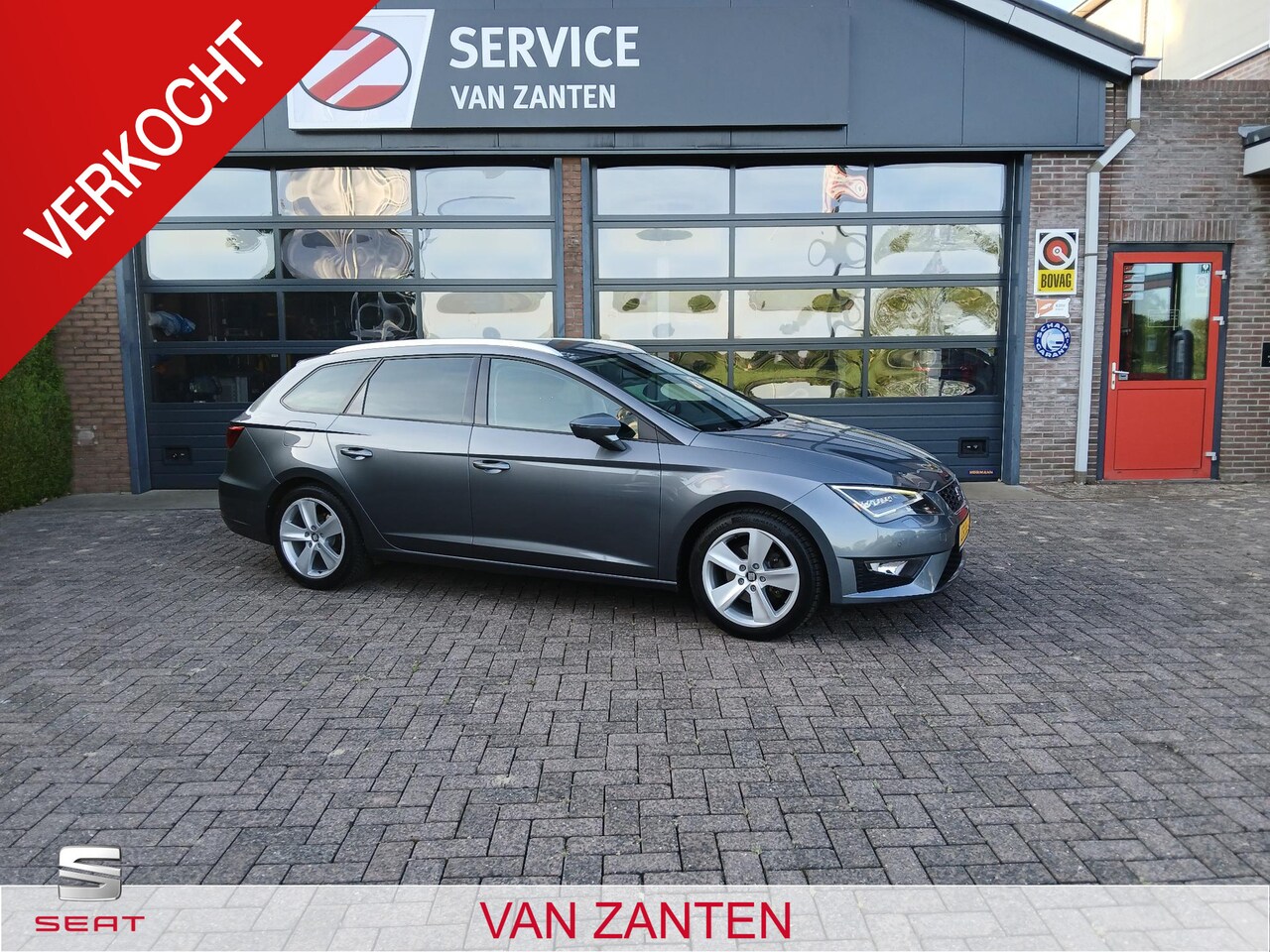 SEAT Leon ST - 1.4 TSI FR First Edition + Navigatie + LED Verl. + Winter pakk. etc. - AutoWereld.nl