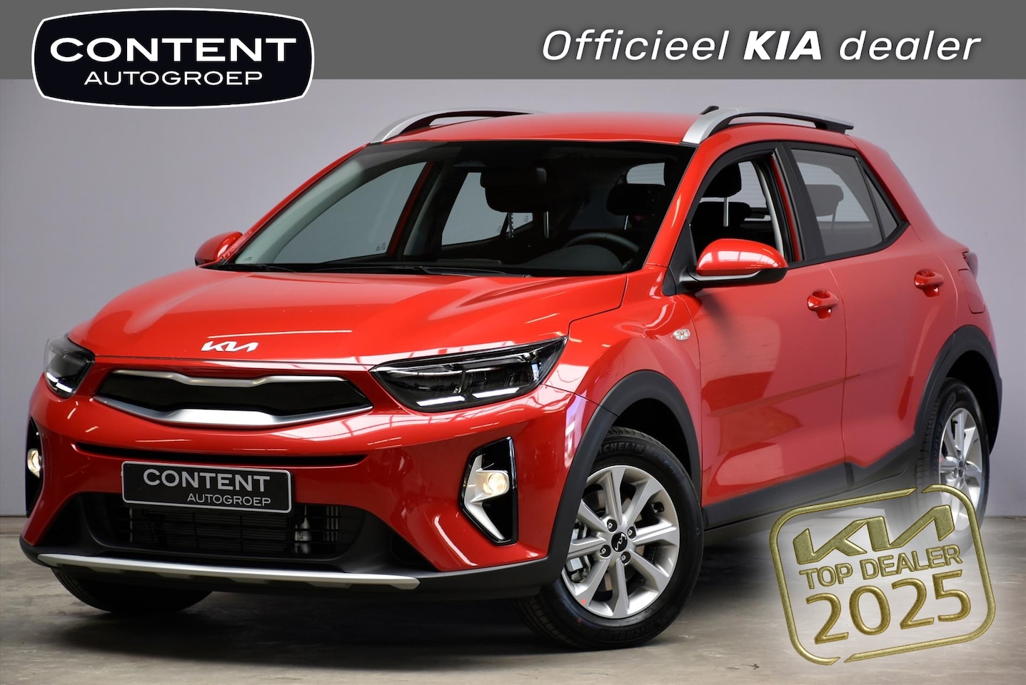 Kia Stonic - 1.0 T-GDi MHEV 100pk DynamicLine STAAT IN BESTELLNIG - AutoWereld.nl