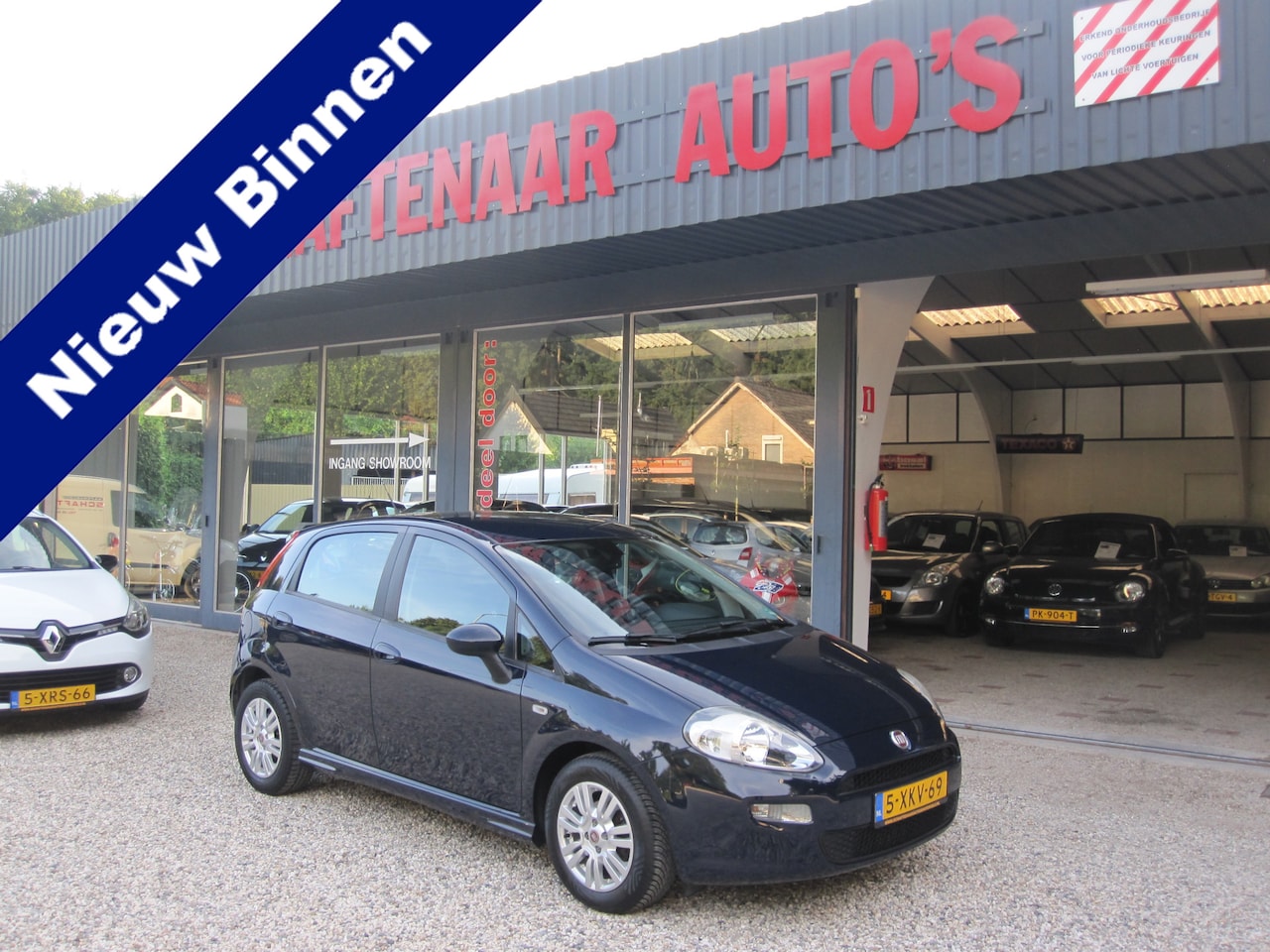 Fiat Punto Evo - 5drs 0.9 TwinAir Street zeer mooi wordt afgeleverd met nieuwe apk - AutoWereld.nl