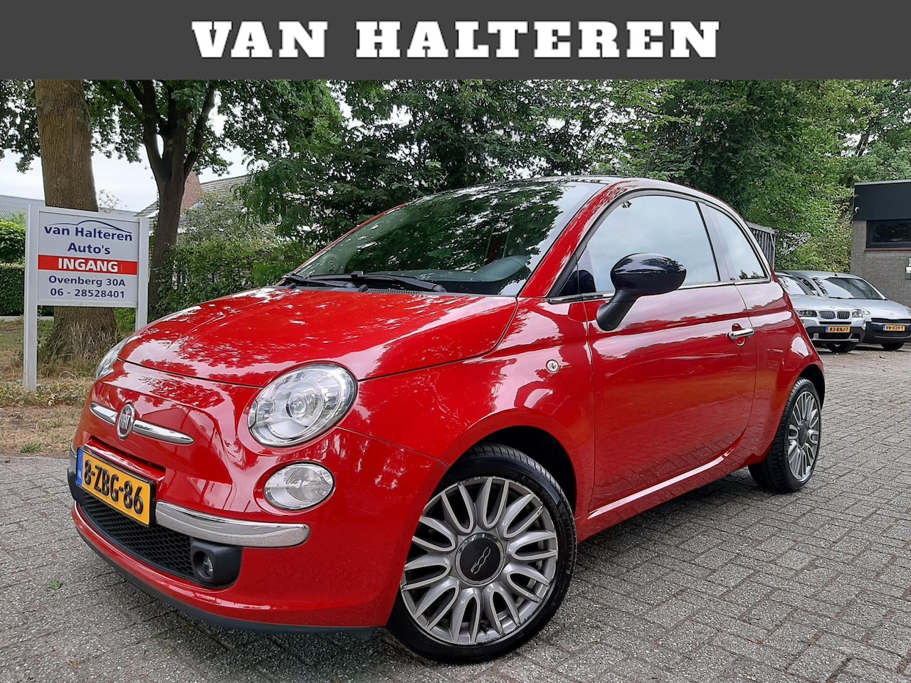 Fiat 500 - Turbo Cult Airco/Clima Leder Panoramadak Xenon - AutoWereld.nl