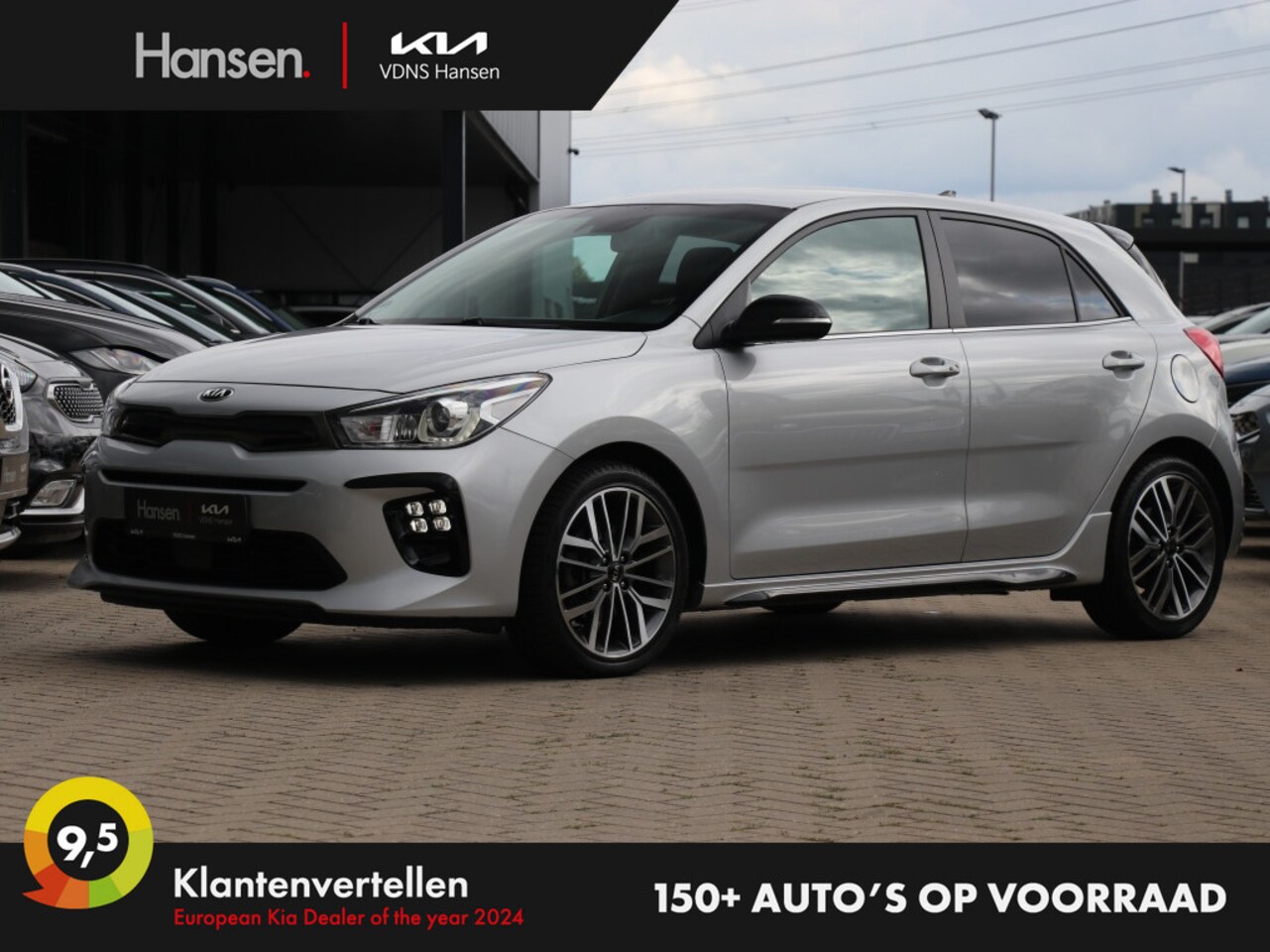 Kia Rio - 1.0 TGDI GT-Line I Trekhaak I Navi I Keyless I Leder - AutoWereld.nl