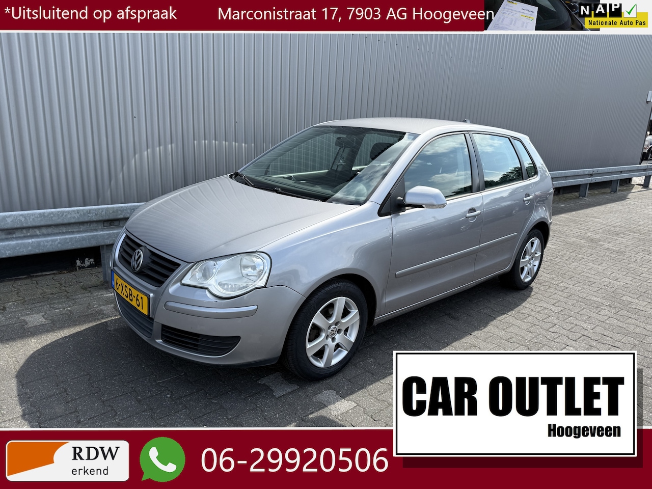 Volkswagen Polo - 1.2-12V Trendline 5Drs Clima LM Nw APK --Inruil Mogelijk-- - AutoWereld.nl