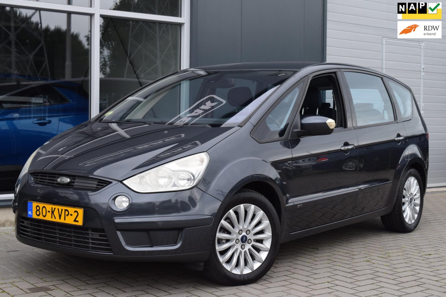 Ford S-Max - 2.5-20V Turbo 7 Persoons | Clima | Cruise | APK 7-2026 ! - AutoWereld.nl