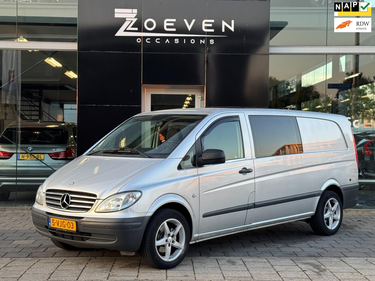 Mercedes-Benz Vito - 109 CDI 343 DC luxe 109 CDI 343 DC luxe - AutoWereld.nl
