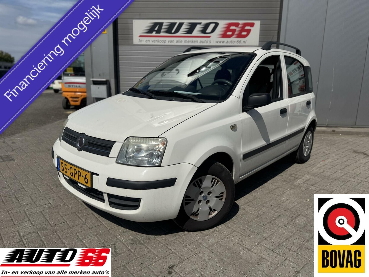 Fiat Panda - 1.2 Dynamic 5 drs Airco APK tot 09-2026 - AutoWereld.nl