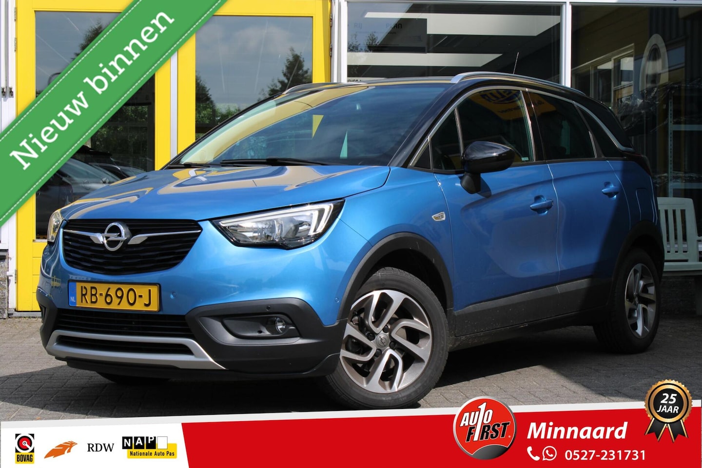 Opel Crossland X - 1.2 Turbo Innovation Navi, Camera, Trekhaak - AutoWereld.nl