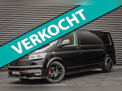 Volkswagen Transporter - 2.0 TDI L2H1 150PK FULL BLACK / JB- EDITION / LEDEREN BEKLEDING / VERLAGINGSVEREN / APPLE