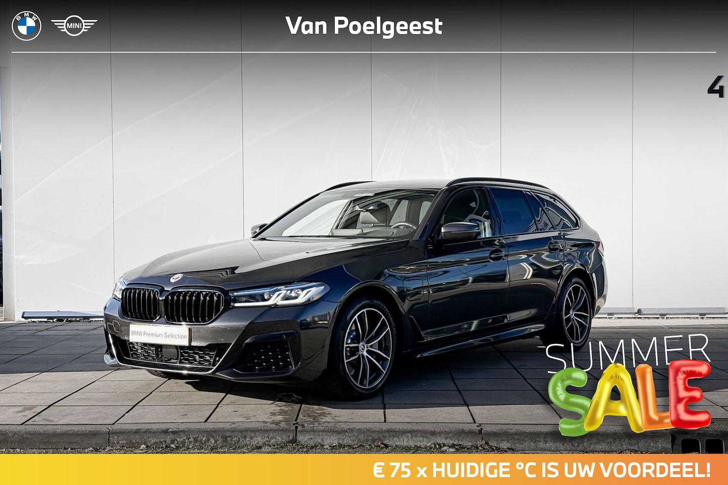 BMW 5-serie Touring - 530e xDrive M-Sport Driving Assistant Professional / Electrische Trekhaak / Head Up Displa - AutoWereld.nl