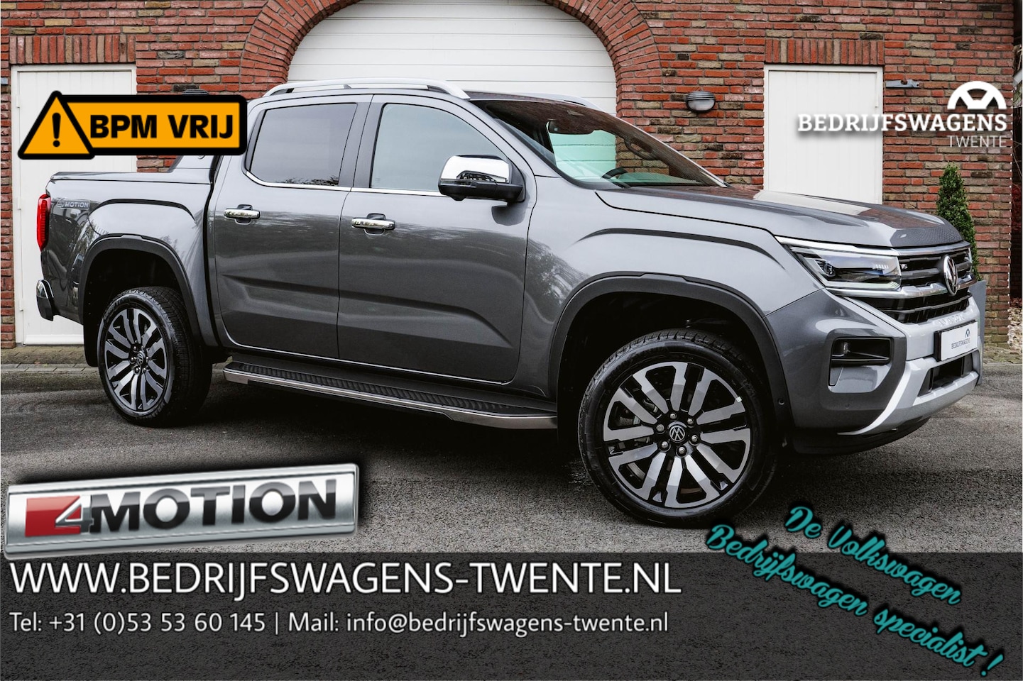 Volkswagen Amarok - 3.0 TDI V6 240PK 4-Motion Aventura ROLLO Elektr. IQ LED | Side Steps | Elek Rolkoffer | 2- - AutoWereld.nl