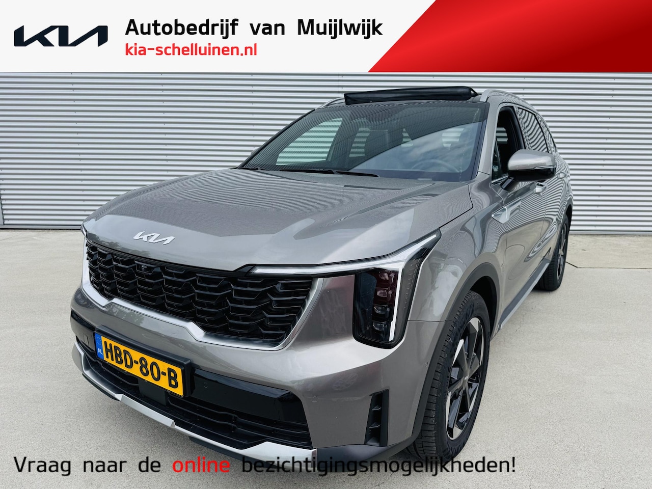 Kia Sorento - 1.6 T-GDi Hybrid 2WD ExecutiveLine 7p. Unieke NL DealerAuto ! | Afkomstig van 1e eigenaar - AutoWereld.nl
